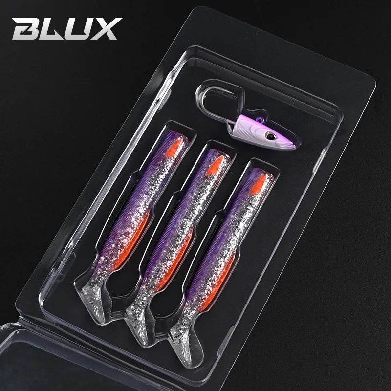 BLUX Happy Sandeel Soft Paddle Tail Lure - Fish & Cheaps | Fishing & Outdoor Gear