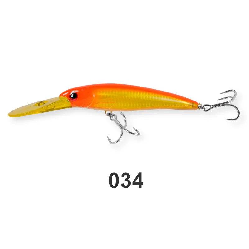 NOEBY Trolling Minnow 160mm – Deep Diver Slow Sinking Lure - Fish & Cheaps | Fishing & Outdoor Gear