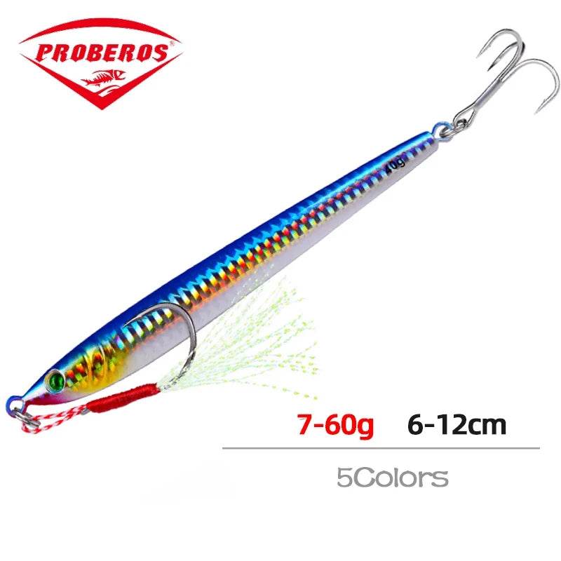 PROBEROS Metal Jig Bait – Trolling & Diving Lure - Fish & Cheaps | Fishing & Outdoor Gear