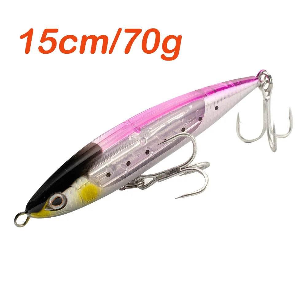 JOHNCOO Topwater Pencil Dog Walker Lure - Fish & Cheaps | Fishing & Outdoor Gear