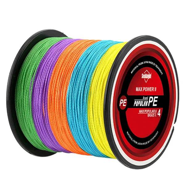 SeaKnight TriPoseidon 4-Strand 300M PE Braided Fishing Line - Fish & Cheaps | Fishing & Outdoor Gear