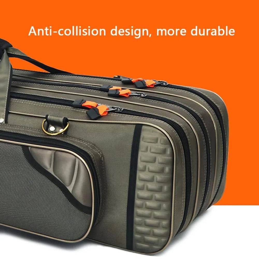 Goture 3-Layer Outdoor Fishing Rod Bag - Fish & Cheaps | Fishing & Outdoor Gear