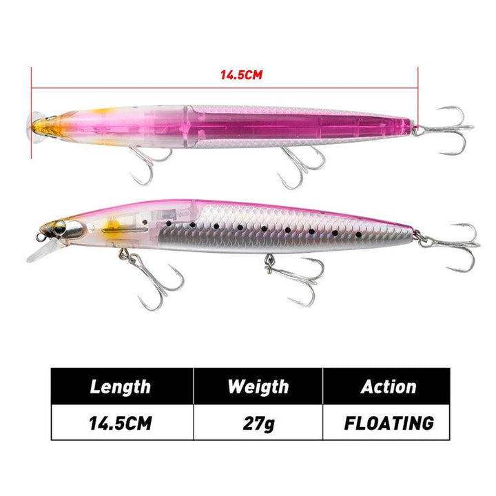 JOHNCOO Flash Blade 14.5cm Floating Minnow - Fish & Cheaps | Fishing & Outdoor Gear