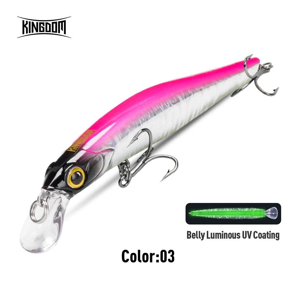 Kingdom Kingart Sinking Minnow Lure - Fish & Cheaps | Fishing & Outdoor Gear