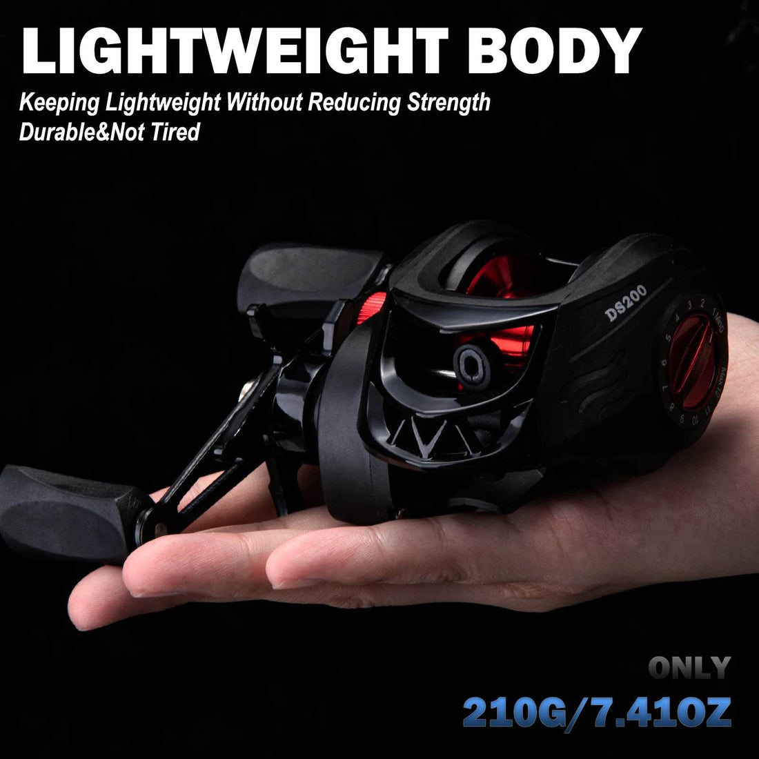 Goture DS200 Lightweight Baitcasting Reel - Fish & Cheaps | Fishing & Outdoor Gear