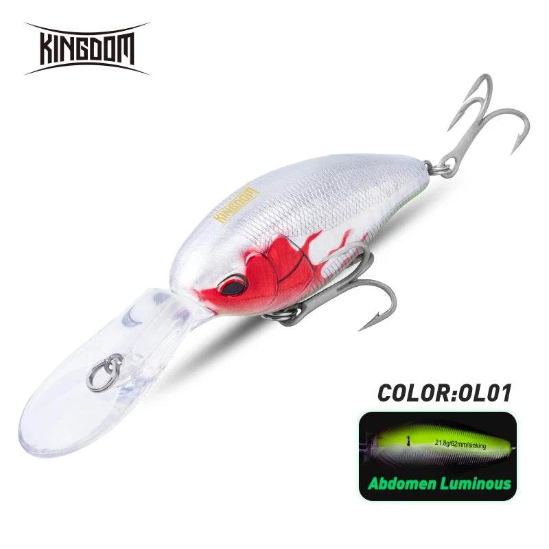 KINGDOM Kingpro OC-62 Big Crankbait - Fish & Cheaps | Fishing & Outdoor Gear