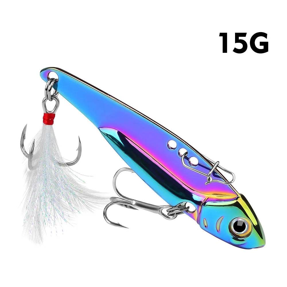 PROBEROS VIB 3D Eyes Spinner Lure - Fish & Cheaps | Fishing & Outdoor Gear