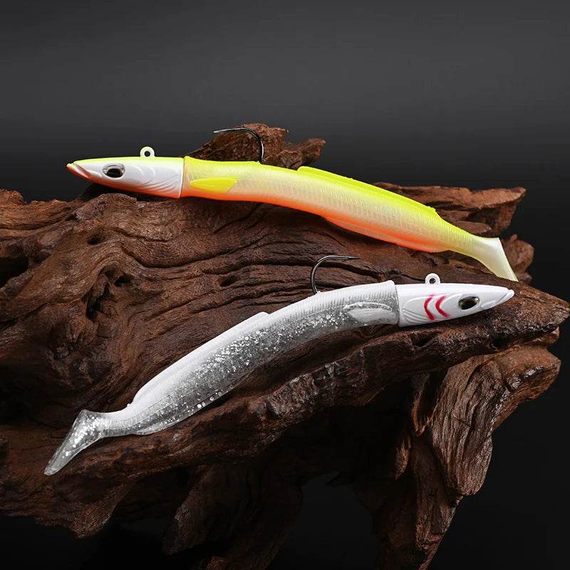 BLUX Happy Sandeel 13cm Soft Paddle Tail Lure - Fish & Cheaps | Fishing & Outdoor Gear