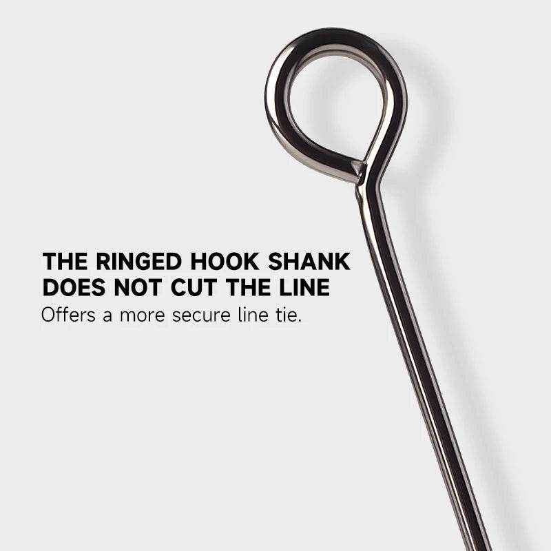 Supercontinent High Carbon Steel Barbed Single Hooks - Fish & Cheaps | Fishing & Outdoor Gear