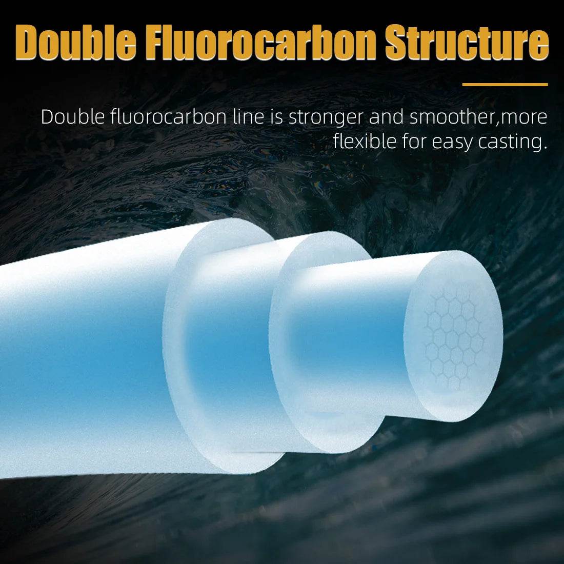 SeaKnight MANSTER T2 Fluorocarbon 100M Line - Fish & Cheaps | Fishing & Outdoor Gear