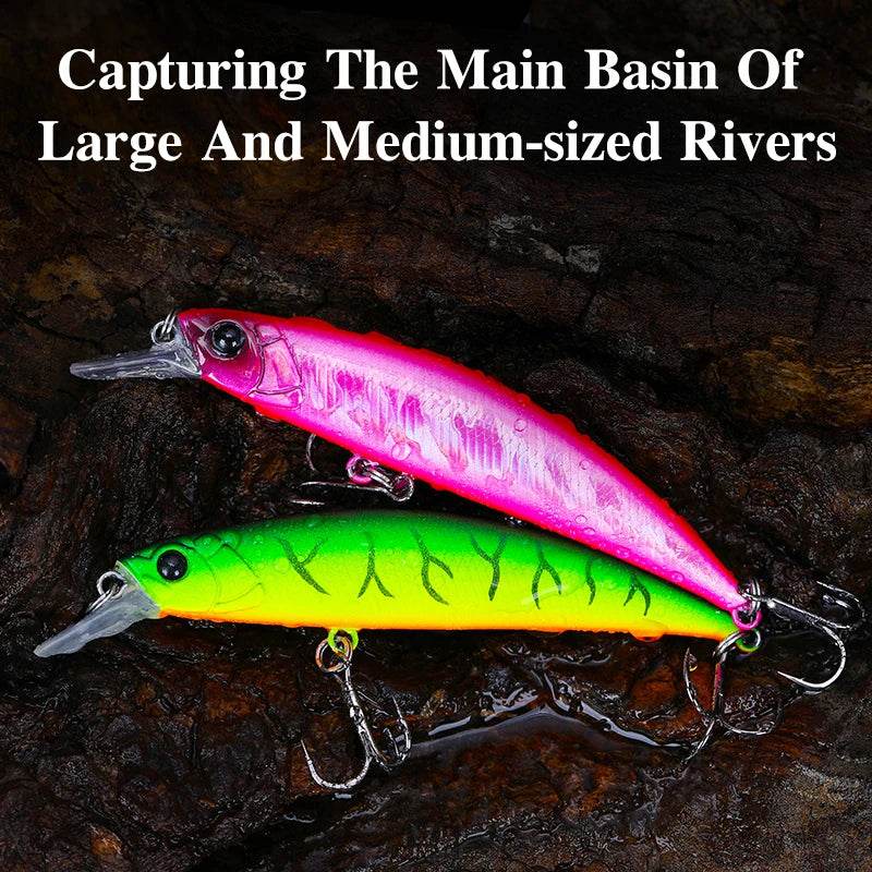 TSURINOYA 80S Sinking Minnow – 8cm Hard Bait - Fish & Cheaps | Fishing & Outdoor Gear