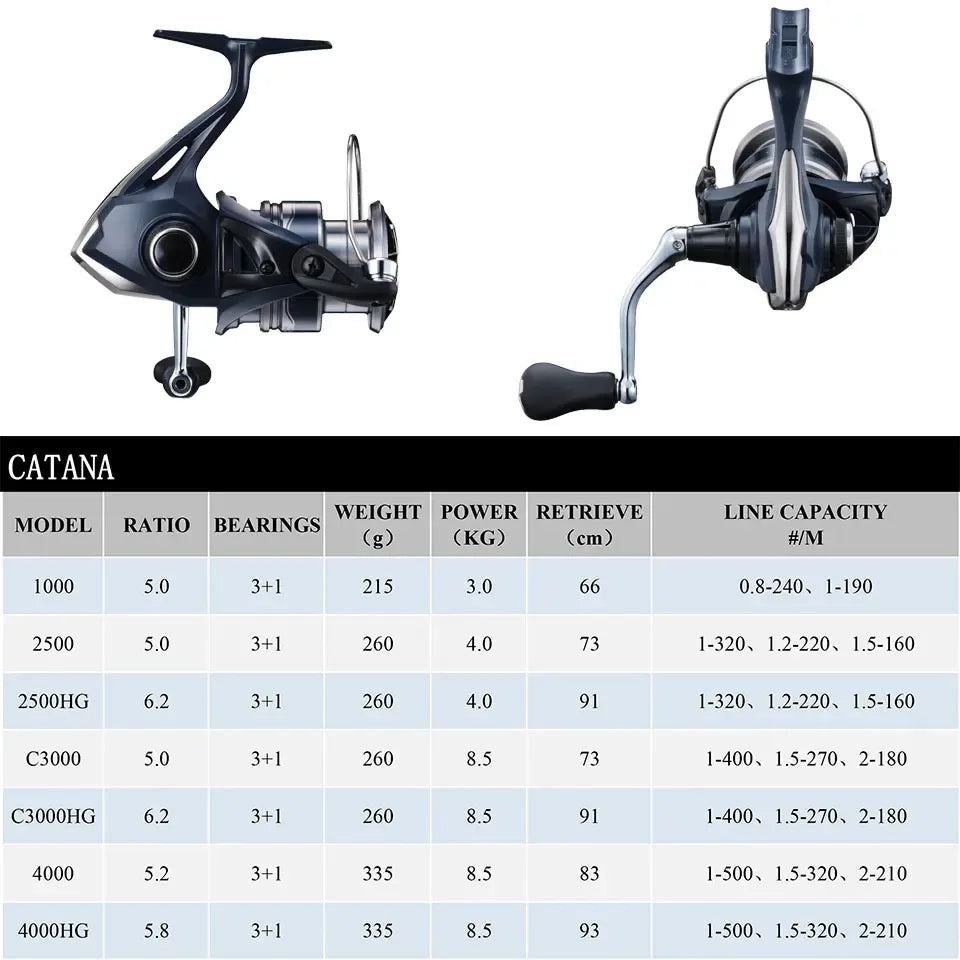 SHIMANO CATANA Spinning Reel - Fish & Cheaps | Fishing & Outdoor Gear
