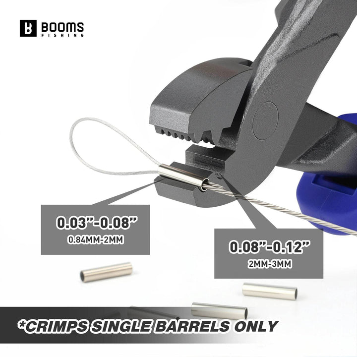 Booms XW41 Carbon Steel Crimping Pliers - Fish & Cheaps | Fishing & Outdoor Gear