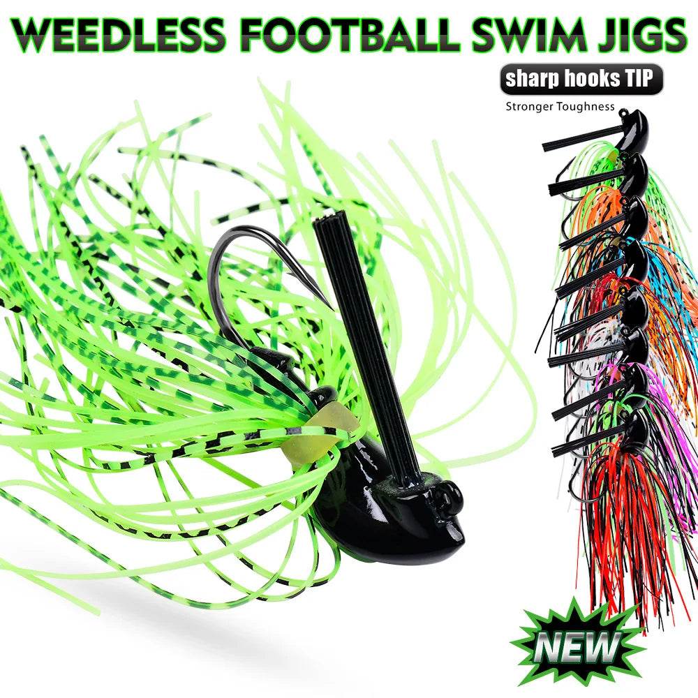 PROBEROS Weedless Swim Jig – Precision Bass Lure - Fish & Cheaps | Fishing & Outdoor Gear