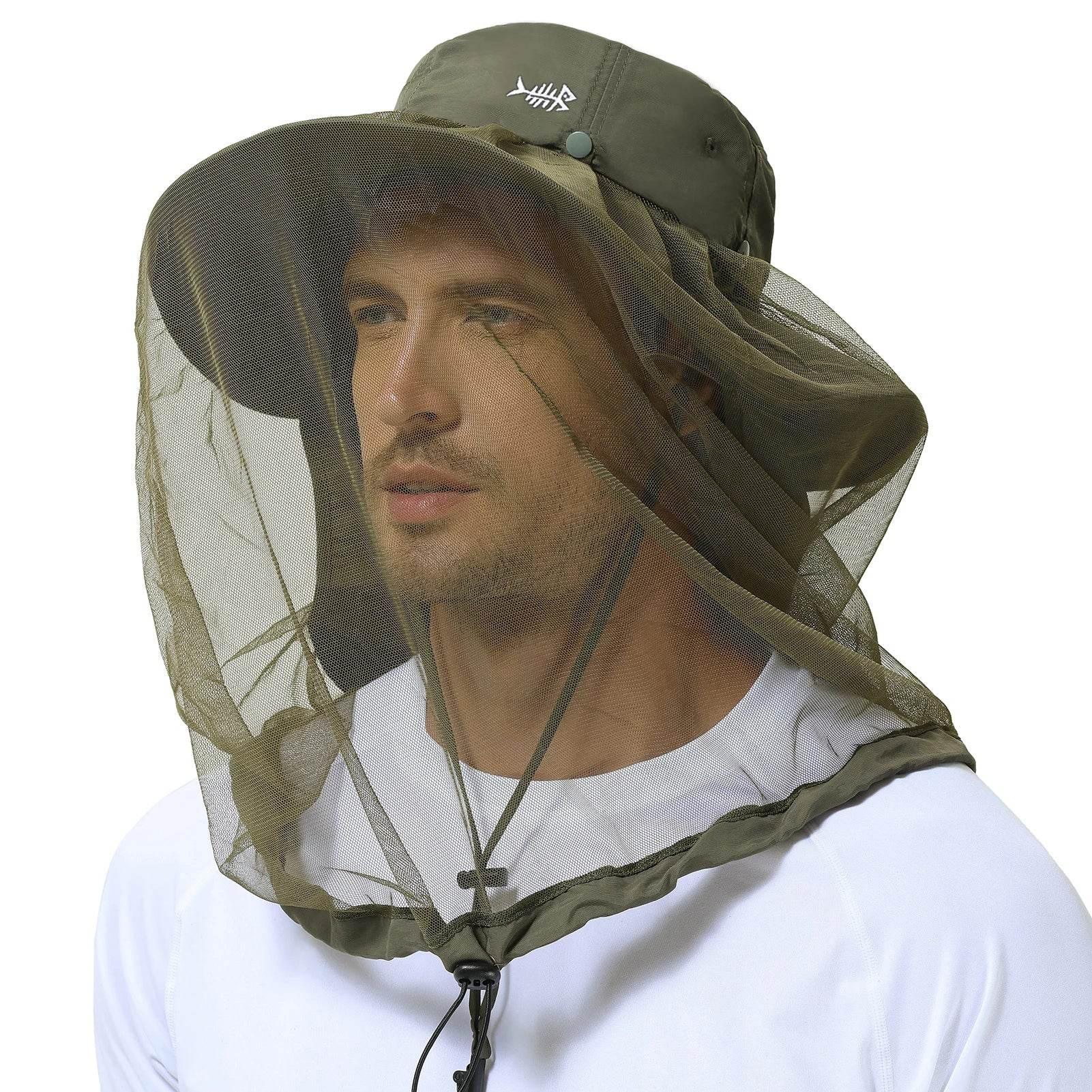 Bassdash UPF 50+ Anti Fly Hat - Fish & Cheaps | Fishing & Outdoor Gear