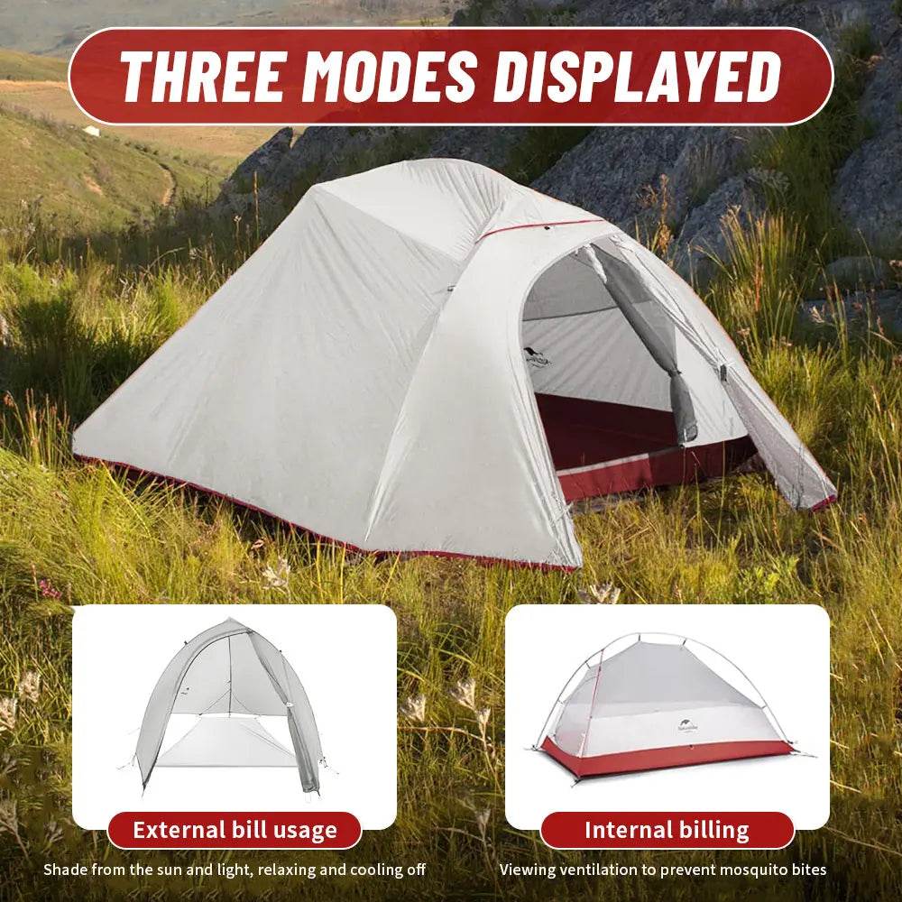 Naturehike Cloud Up 3 Ultralight Tent - Fish & Cheaps | Fishing & Outdoor Gear