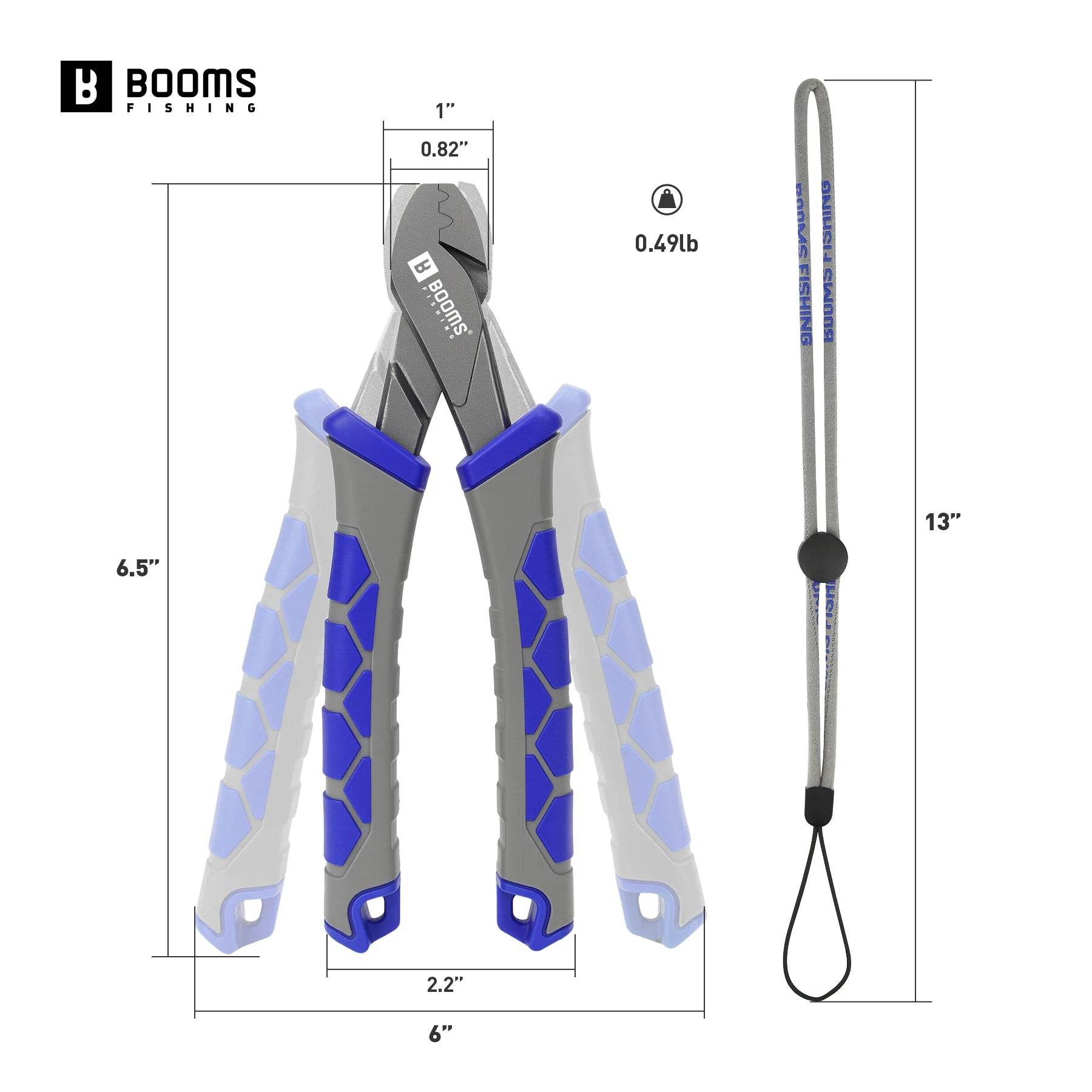 Booms XW41 Carbon Steel Crimping Pliers - Fish & Cheaps | Fishing & Outdoor Gear