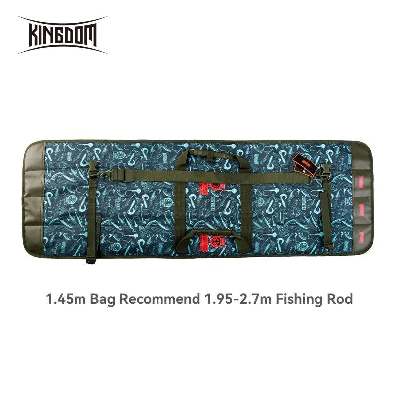 Kingdom Waterproof Rod Bag – Portable Storage 1.25m/1.45m - Fish & Cheaps | Fishing & Outdoor Gear