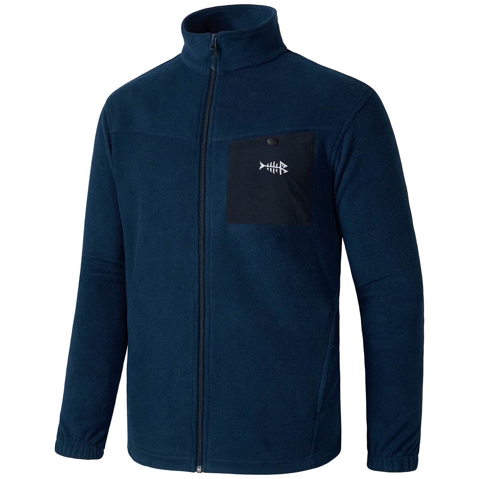 BASSDASH AllDay Men’s Full Zip Fleece Jacket - Fish & Cheaps | Fishing & Outdoor Gear