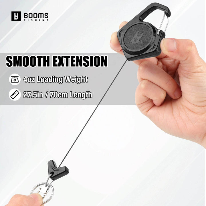 Booms Fishing XW80 Braid Line Scissor – Retractable Badge Holder - Fish & Cheaps | Fishing & Outdoor Gear