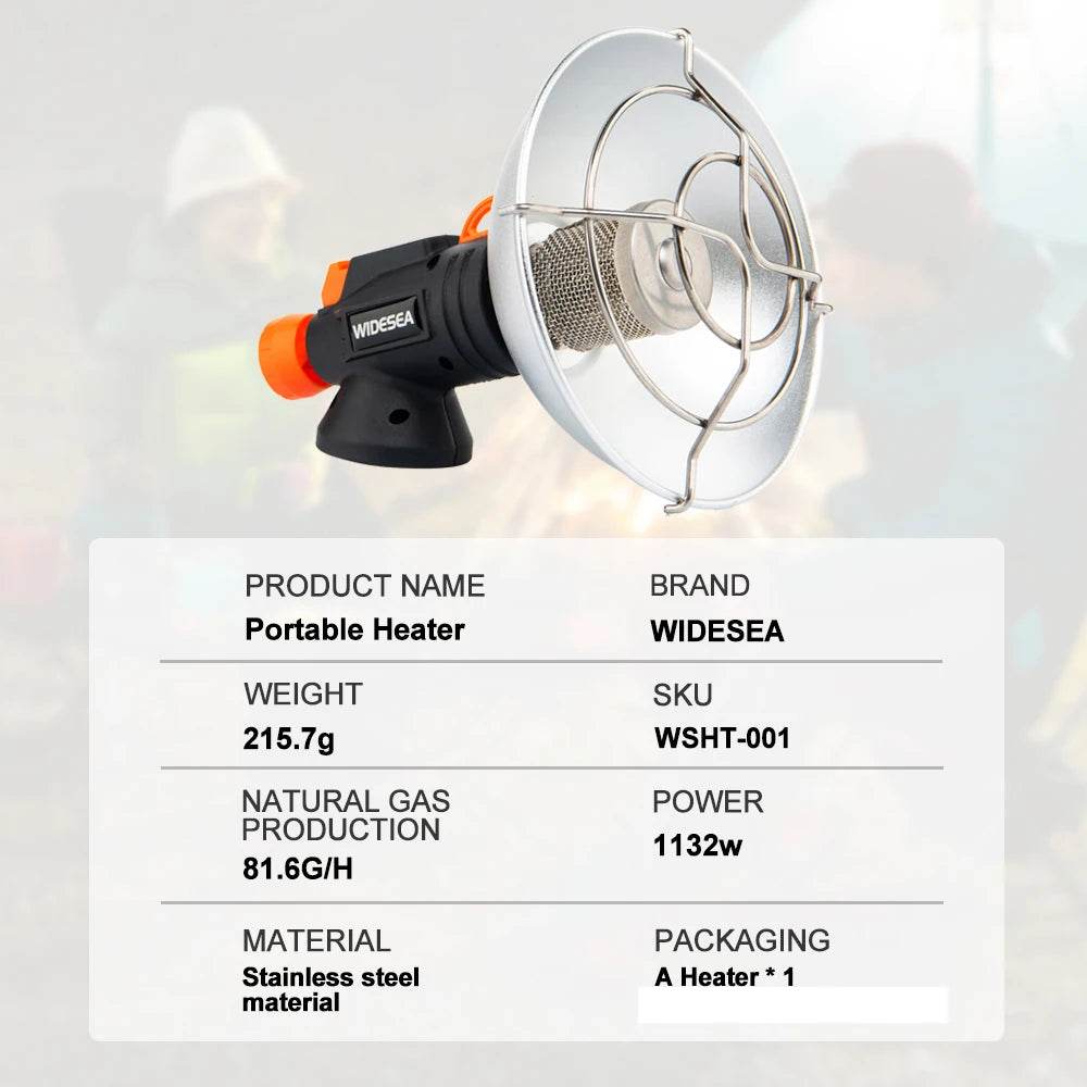 Widesea Stainless Steel Camping Heater — Portable Winter Fireplace - Fish & Cheaps | Fishing & Outdoor Gear