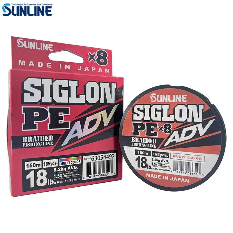 Sunline Siglon ADV PE 8x Braided Fishing Line - Fish & Cheaps | Fishing & Outdoor Gear