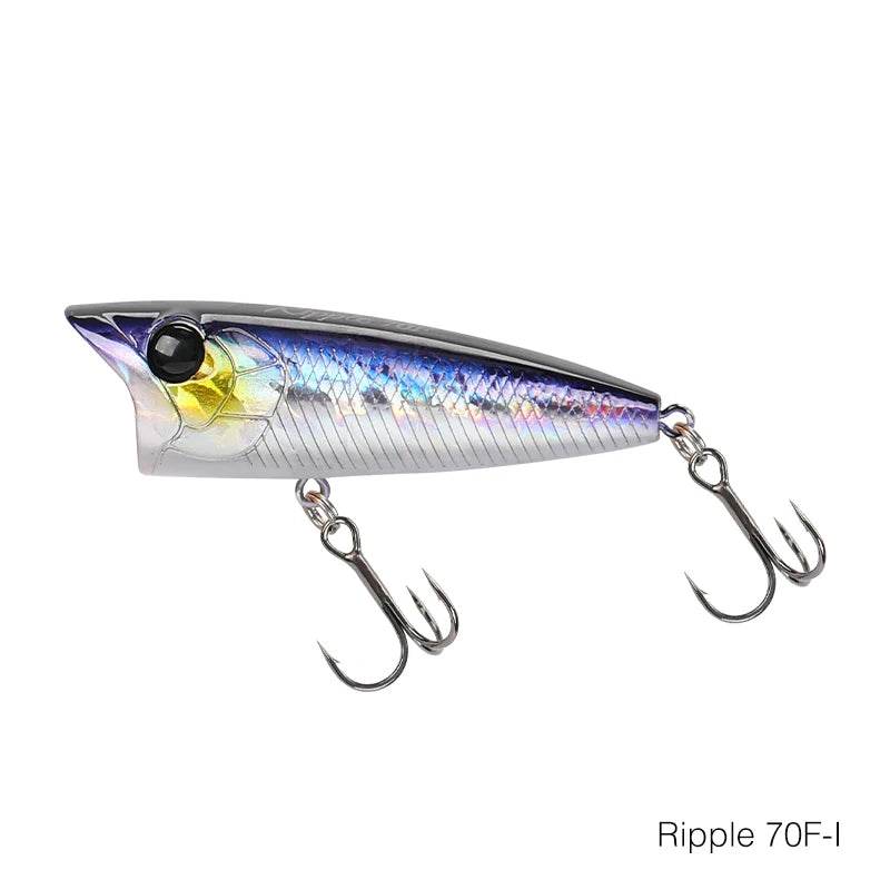 TSURINOYA 70F Popper Ripple – Surface Casting Lure - Fish & Cheaps | Fishing & Outdoor Gear