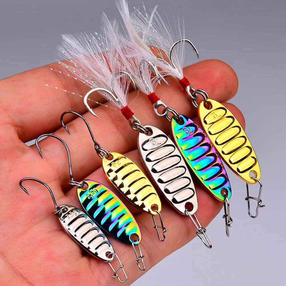 PROBEROS Mini Metal Spoon Lure - Fish & Cheaps | Fishing & Outdoor Gear