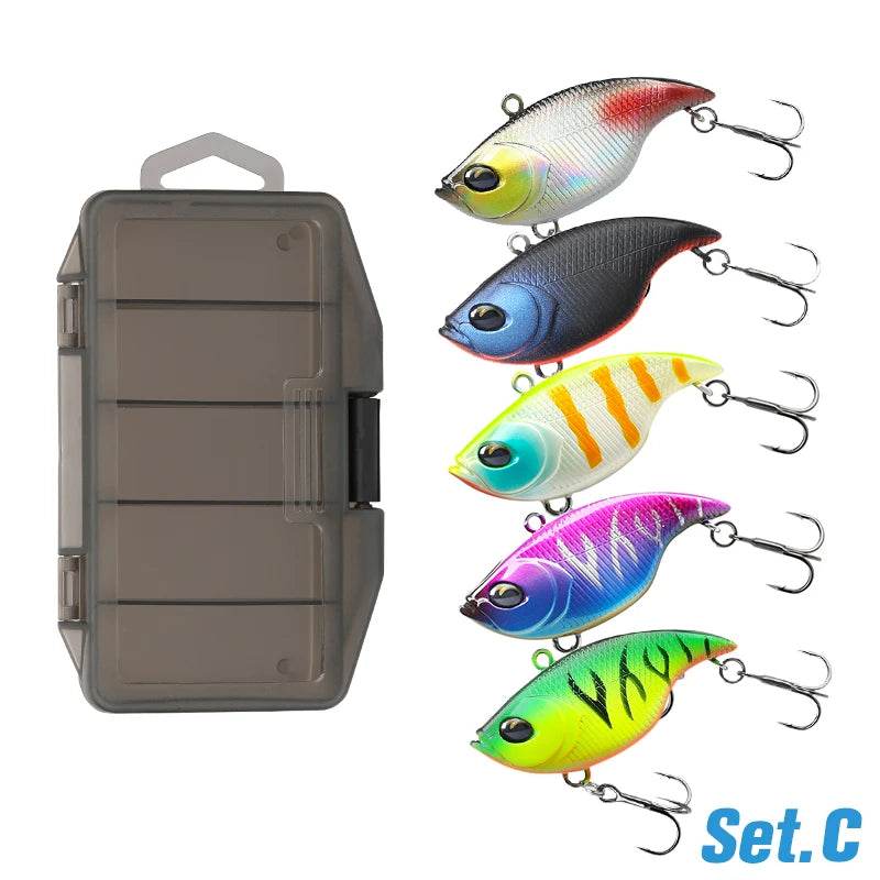 TSURINOYA 50S TEMPTER VIB Lure Kit - Fish & Cheaps | Fishing & Outdoor Gear