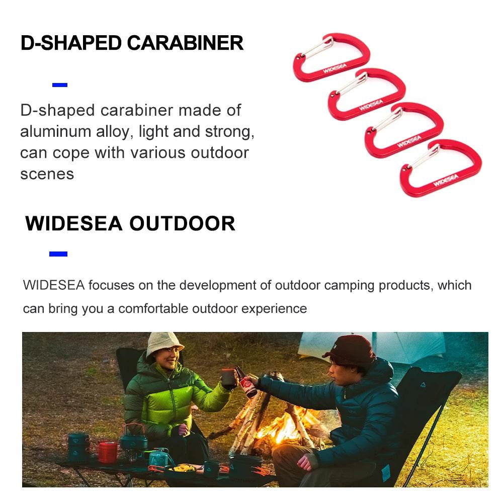 Widesea Alloy Cord Buckle Set - Fish & Cheaps | Fishing & Outdoor Gear