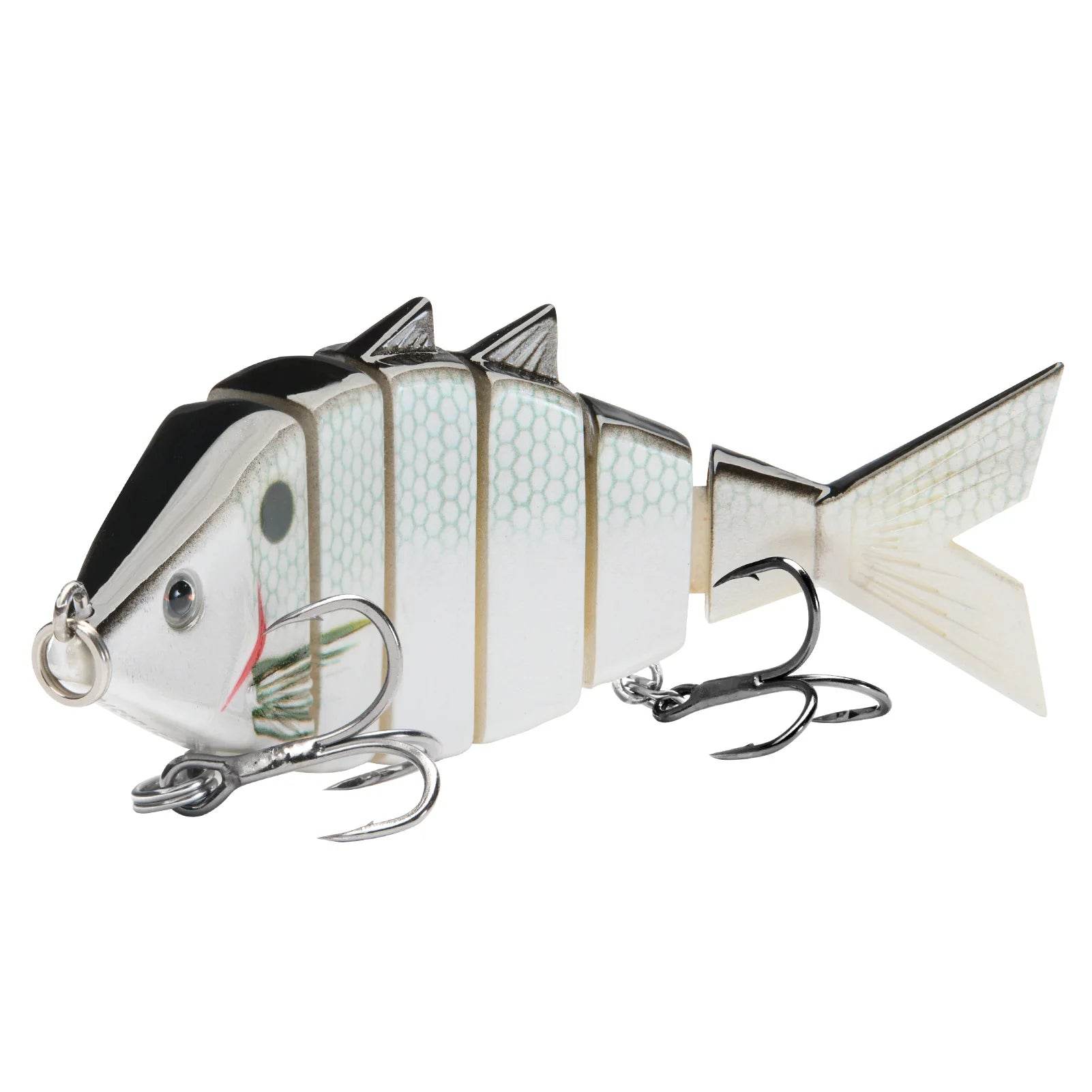 BASSDASH Bone Swimbait – Realistic Multi-Jointed Lure - Fish & Cheaps | Fishing & Outdoor Gear