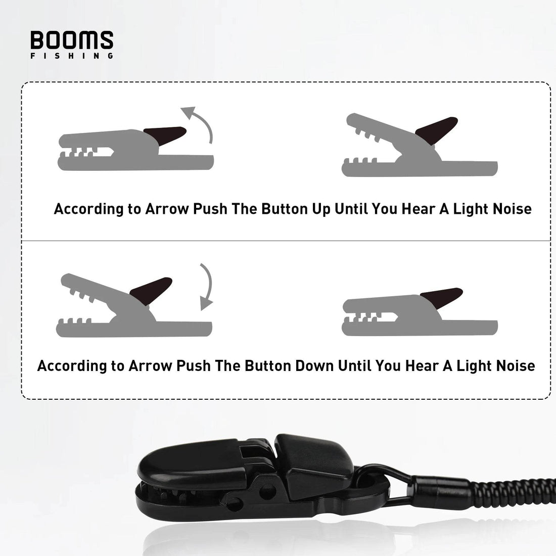 Booms Fishing CG1 Anti-Lost Cap Elastic Rope - Fish & Cheaps | Fishing & Outdoor Gear