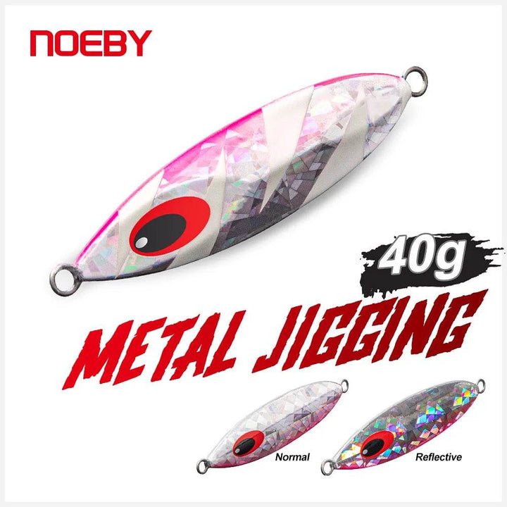 Noeby Metal Jig Lure 40g – Shore Casting Spoon - Fish & Cheaps | Fishing & Outdoor Gear