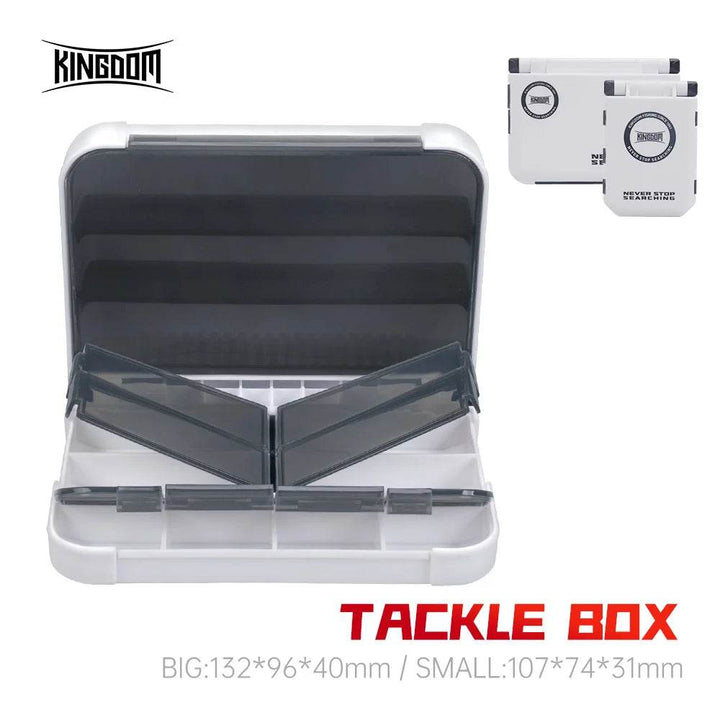 KINGDOM Mini Fishing Tackle Box - Fish & Cheaps | Fishing & Outdoor Gear