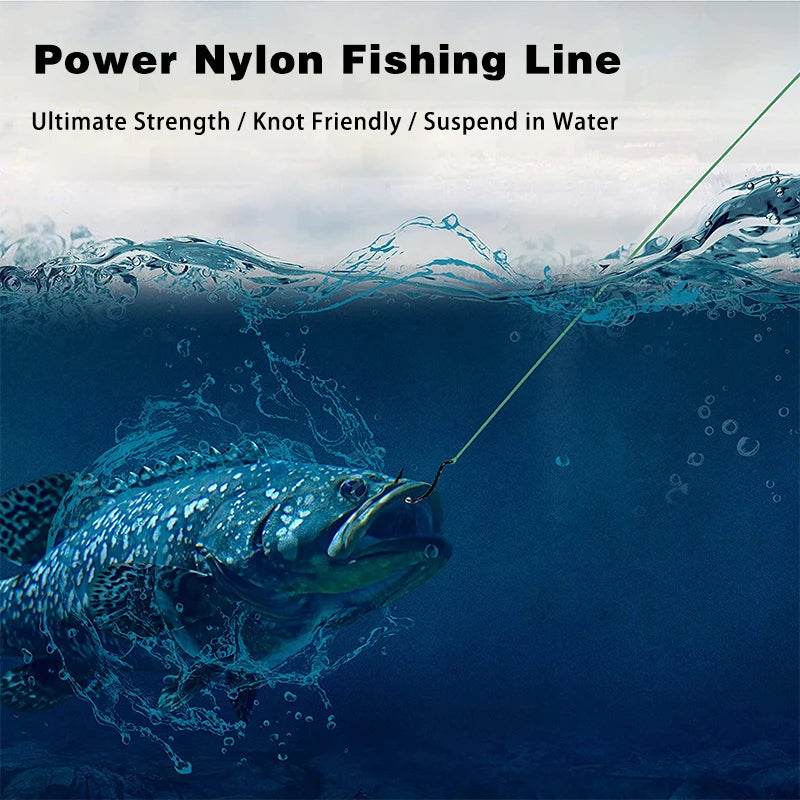 Goture 2PCS 500m Monofilament Nylon Fishing Line - Fish & Cheaps | Fishing & Outdoor Gear