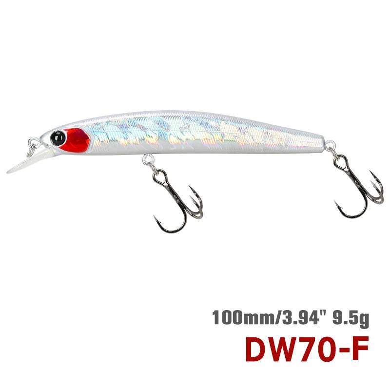 TSURINOYA 100SP Suspending Minnow – Precision Jerkbait - Fish & Cheaps | Fishing & Outdoor Gear
