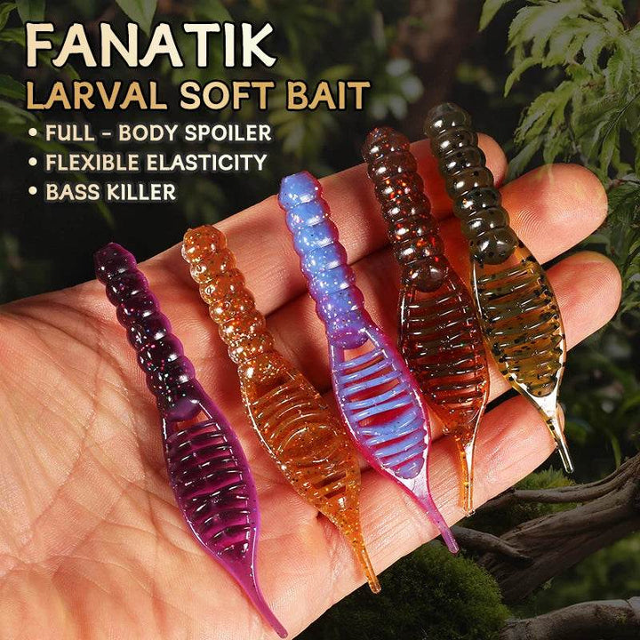 Supercontinent Fanatik Soft Lure Larva Baits - Fish & Cheaps | Fishing & Outdoor Gear
