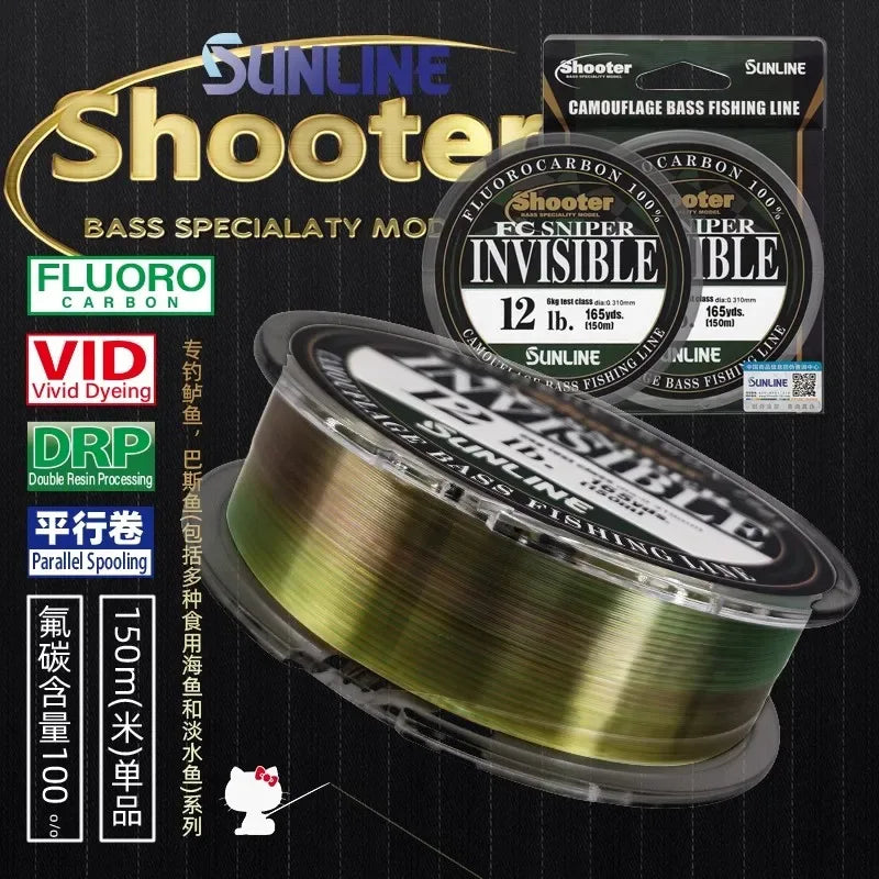 Sunline Shooter FC SNIPER Invisible Fluorocarbon Fishing Line - Fish & Cheaps | Fishing & Outdoor Gear