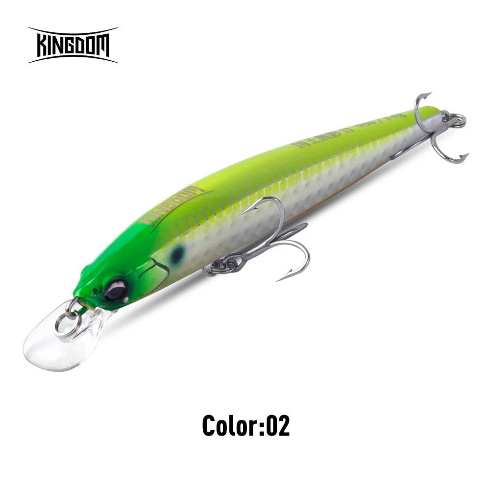 Kingdom Kingart-II Sinking Minnow Jerkbait - Fish & Cheaps | Fishing & Outdoor Gear