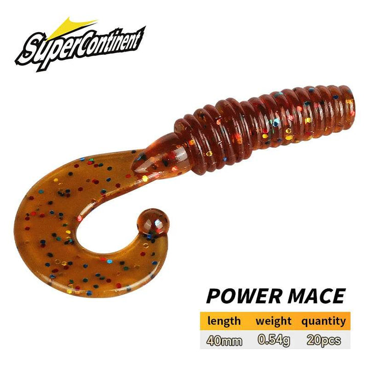 Supercontinent Power Mace 4cm Grub Soft Lure - Fish & Cheaps | Fishing & Outdoor Gear