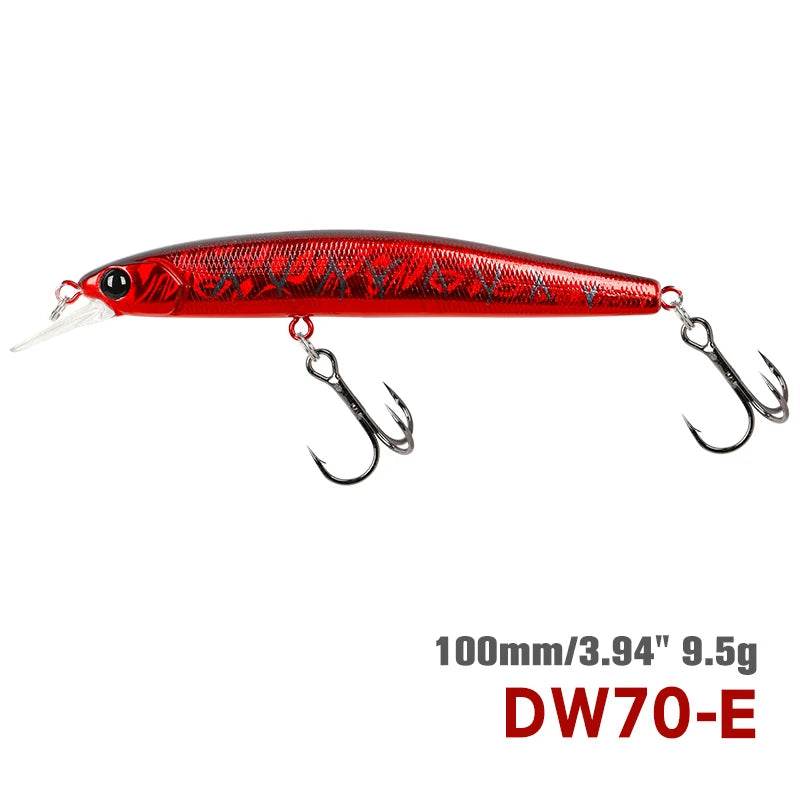 TSURINOYA 100SP Suspending Minnow – Precision Jerkbait - Fish & Cheaps | Fishing & Outdoor Gear