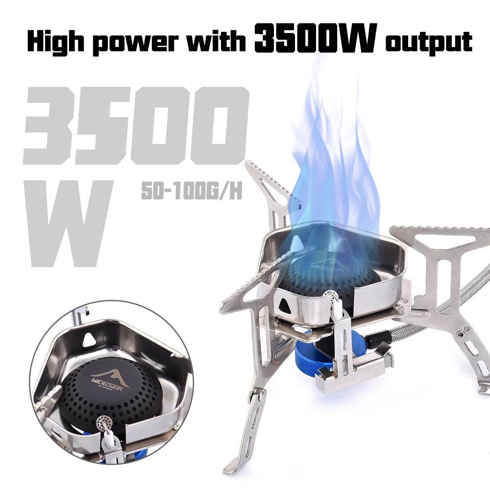 Widesea 3500W Foldable Camping Stove - Fish & Cheaps | Fishing & Outdoor Gear