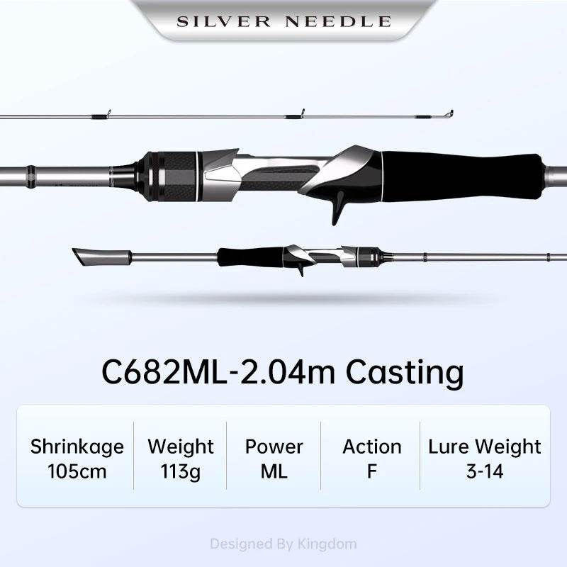 Kingdom Golden Silver Needle Ultralight Rod - Fish & Cheaps | Fishing & Outdoor Gear