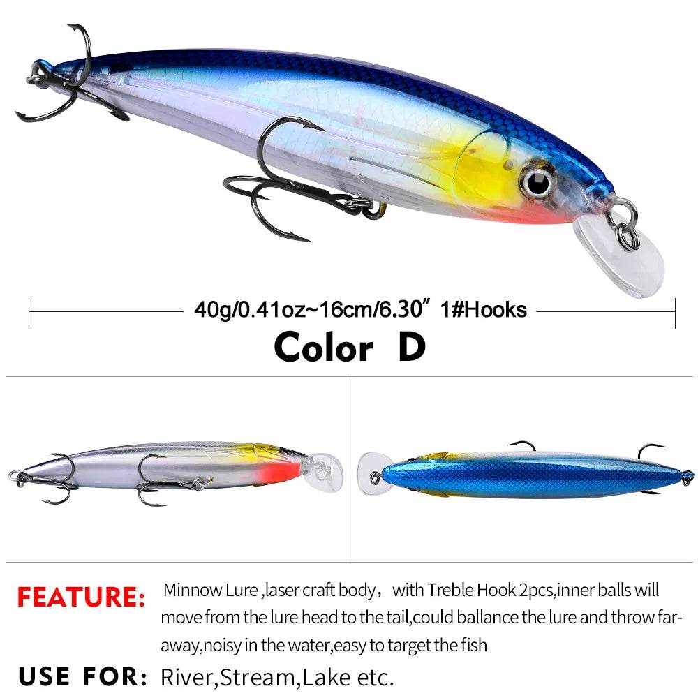 PROBEROS 160mm Minnow Wobbler - Fish & Cheaps | Fishing & Outdoor Gear
