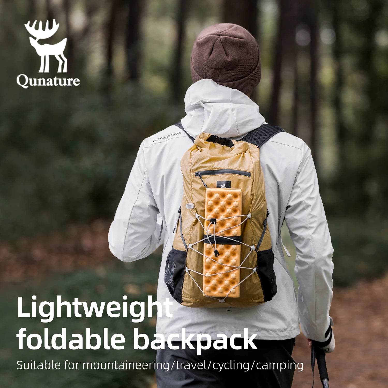 Qunature Folding Hiking Backpack - Fish & Cheaps | Fishing & Outdoor Gear
