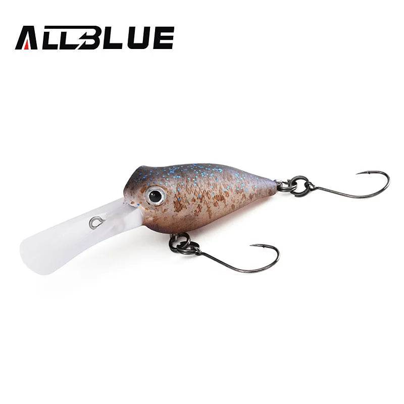 ALLBLUE Dive Deep Crankbait – Compact Floating Wobbler - Fish & Cheaps | Fishing & Outdoor Gear