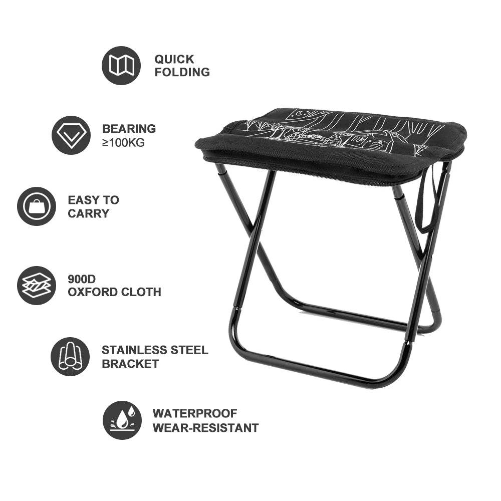 Widesea Foldable Camping Stool - Fish & Cheaps | Fishing & Outdoor Gear
