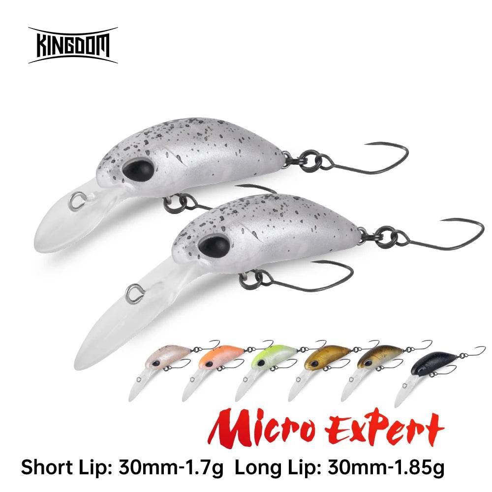 Kingdom Micro Expert Floating Minnow 30mm - Fish & Cheaps | Fishing & Outdoor Gear