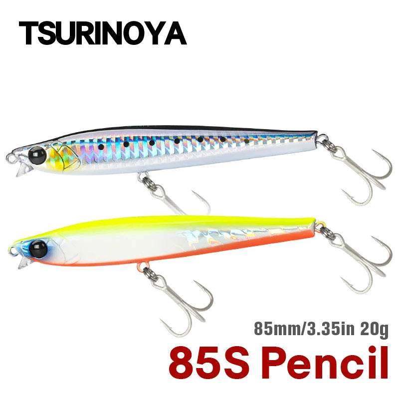 TSURINOYA 85S Ultra Long Casting Pencil Lure - Fish & Cheaps | Fishing & Outdoor Gear