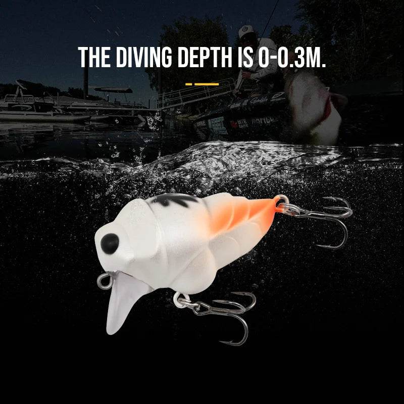 ALLBLUE Cicada 39mm Floating Crankbait - Fish & Cheaps | Fishing & Outdoor Gear